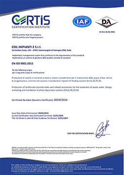 UNI EN ISO 9001:2015